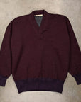 Olde Homesteader Extra Cotton Fleece Y-Neck Navy Heather
