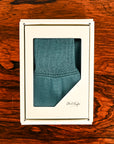 Olde H & Daughter Cotton Plain Socks Teal