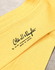 Olde H & Daughter Ribbed Silk Socks Citron