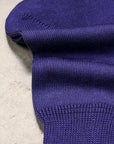 Olde H & Daughter Cotton Plain Socks Blueberry