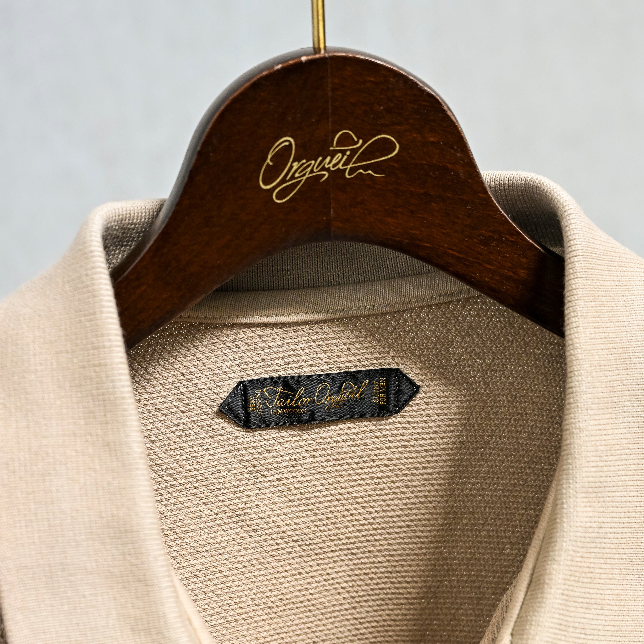 Orgueil OR-9110A Pique Knit Cardigan Beige – Frans Boone Store
