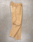Orslow X Frans Boone Easy Pants Sateen Khaki Stone