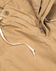 Orslow X Frans Boone Easy Pants Sateen Khaki Stone