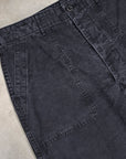 Orslow Summer Fatigue Pants Black