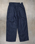 Orslow WWⅡ 40'S U.S Navy Linen Denim Utility Trousers