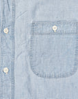 Orslow 8270 Relax Fit Chambray Work Shirt Bleach