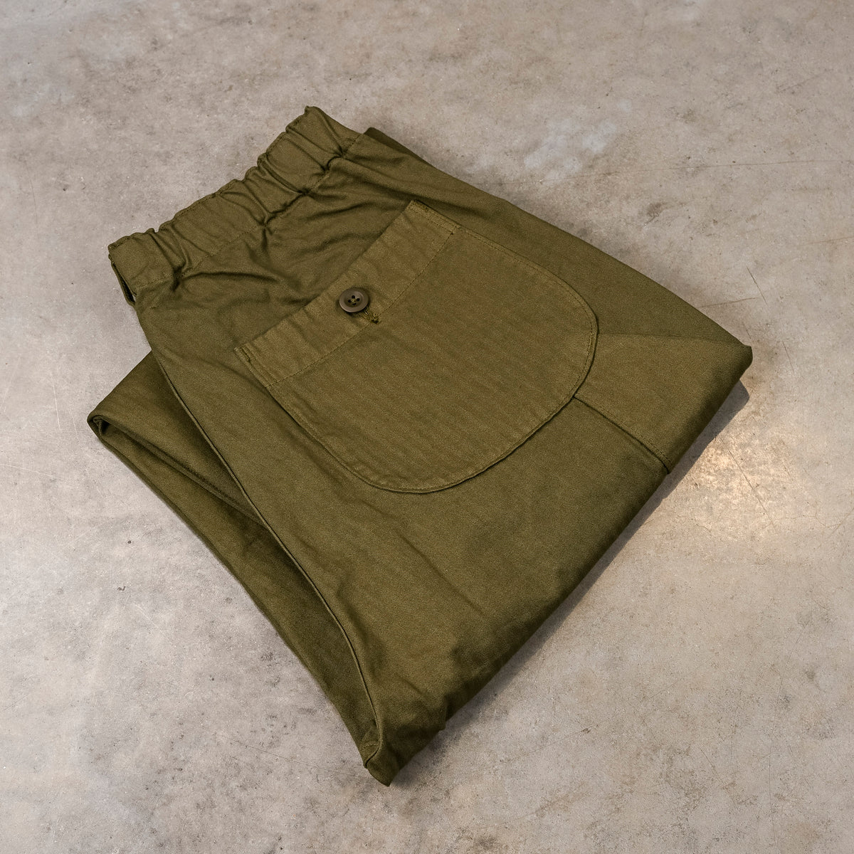 Orslow Wide Fit French Work Pants Army Green – Frans Boone Store