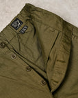 Orslow Wide Fit French Work Pants Army Green