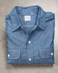 Orslow 8064 Chambray Work Shirt One Wash