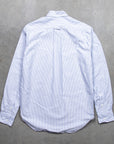 Gitman Vintage Oxford Button-down Shirt Blue Striped