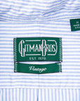 Gitman Vintage Oxford Button-down Shirt Blue Striped