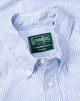 Gitman Vintage Oxford Button-down Shirt Blue Striped