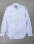 Gitman Vintage Oxford Button-down Shirt Blue Striped