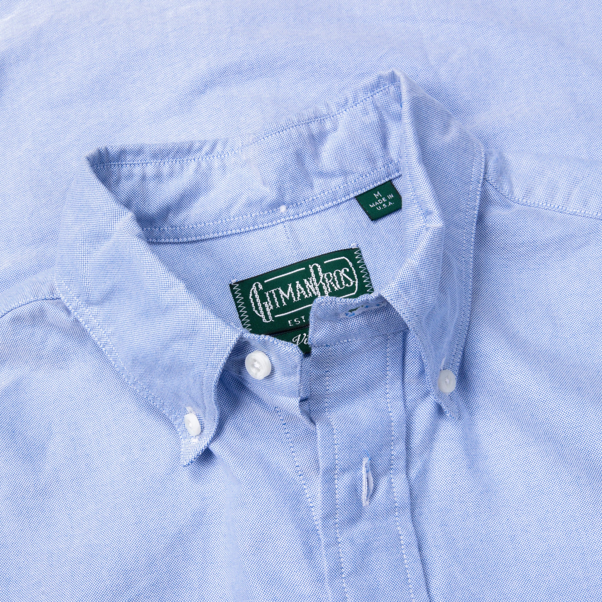 Gitman Vintage Oxford Button-down Shirt Blue