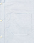 The Real McCoy's Joe McCoy Button Down Oxford Shirt Light Blue