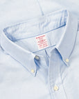 The Real McCoy's Joe McCoy Button Down Oxford Shirt Light Blue