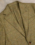 Caruso Butterfly Jacket Italian Tweed Oliva