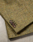 Caruso Butterfly Jacket Italian Tweed Oliva