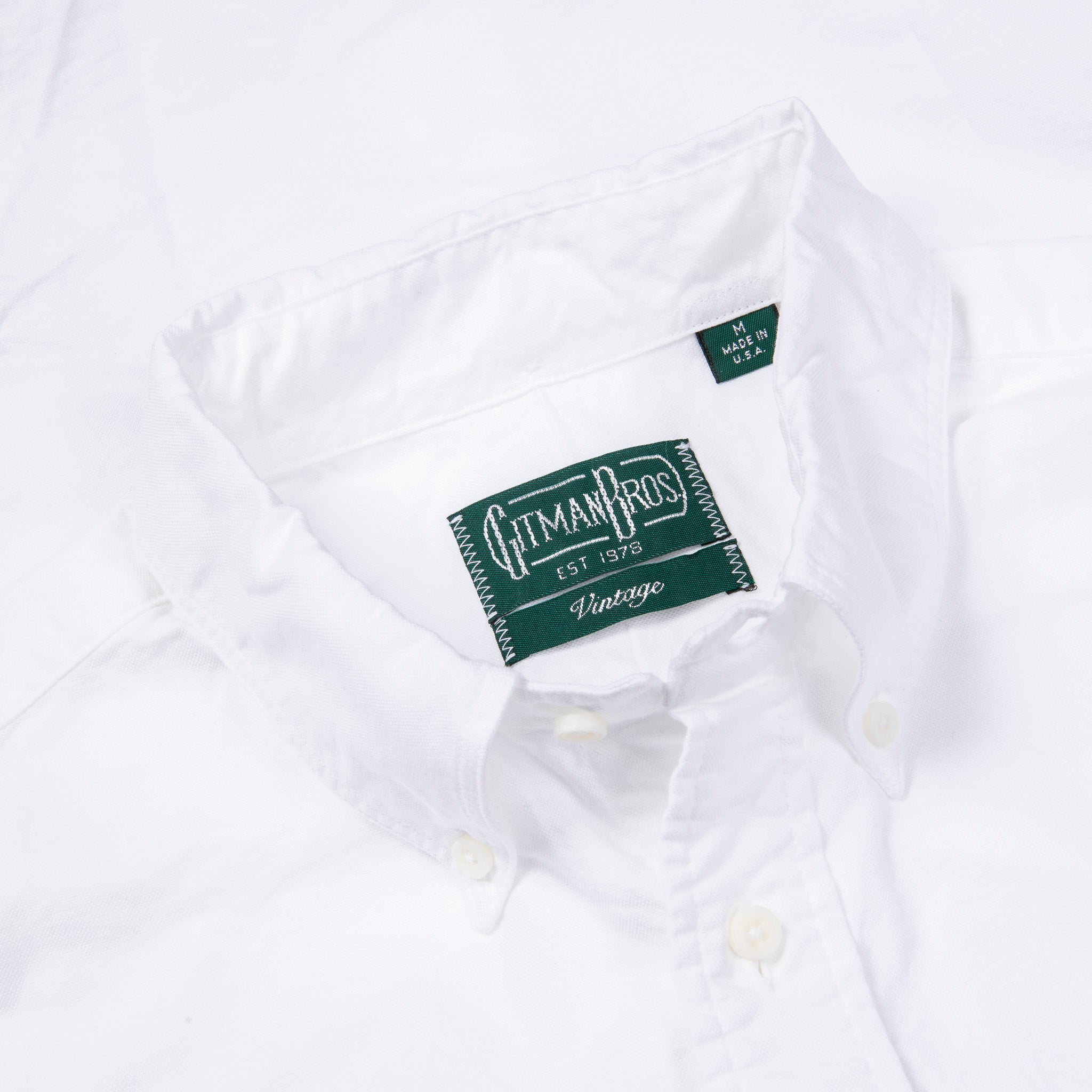 Gitman Vintage Oxford Button-down Shirt White – Frans Boone Store 