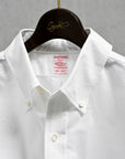 The Real McCoy's Joe McCoy Button Down Oxford Shirt White