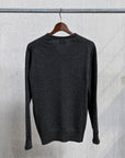 William Lockie Oxton Cashmere Crew Neck Charcoal
