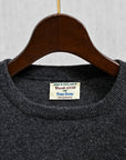 William Lockie Oxton Cashmere Crew Neck Charcoal