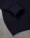 William Lockie Oxton Cashmere Crew Neck Dark Navy