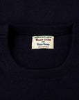 William Lockie Oxton Cashmere Crew Neck Dark Navy