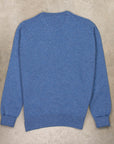 William Lockie Oxton cashmere Crew Neck Oxford Blue