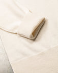 William Lockie Oxton Cashmere V-Neck Ice White