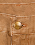 Orslow Painter Pants Duck Canvas Brown