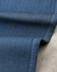 Stone Island Cotton Herringbone Trousers Slate Blue