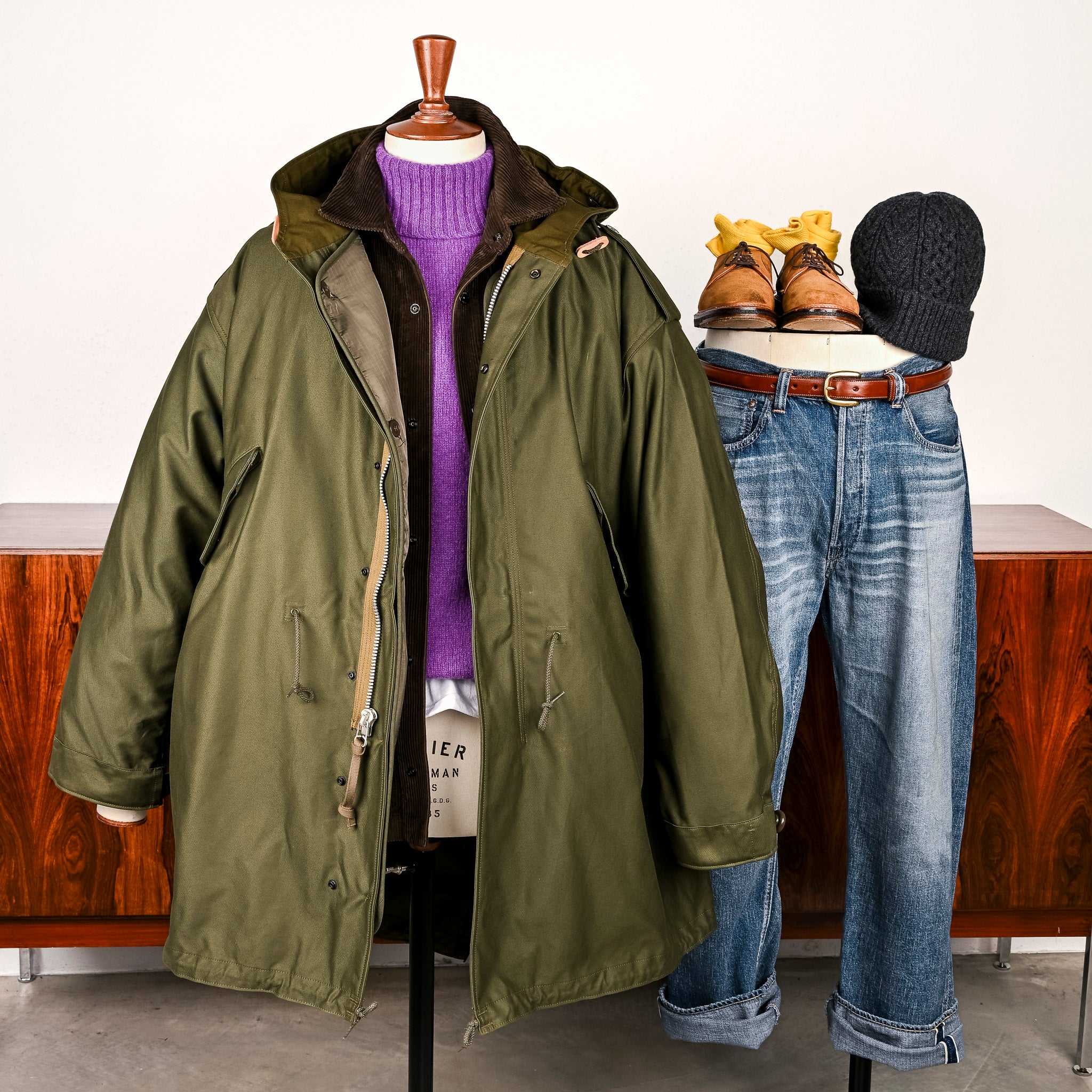 The Real McCoy's Parka-Shell M-1951 (M 220) – Frans Boone Store