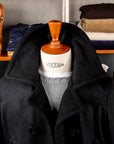 The Corona Utilty CJ067 Seaman's Coat Black