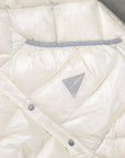 And Wander Diamond Stitch Down Vest Off White