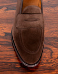 Edward Green Piccadilly Espresso Suede on Dark Brown R1