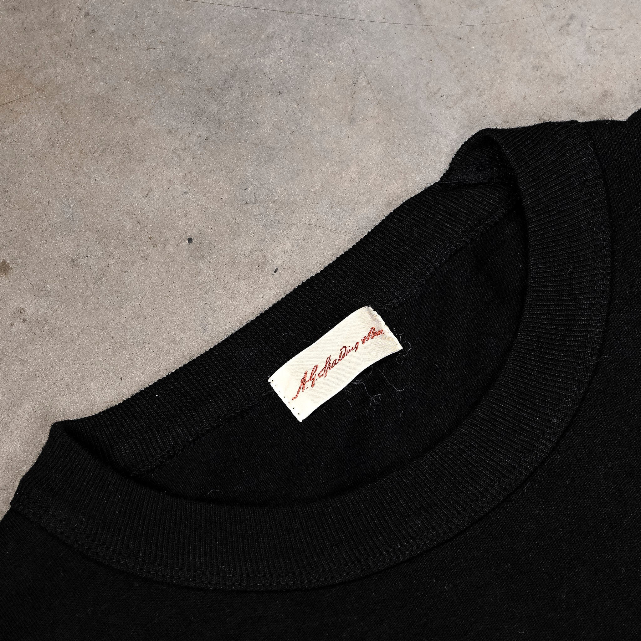 A.G. Spalding & Bros 6.5oz Tube Body Pocket Tee Black – Frans
