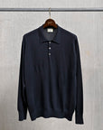 William Lockie x Frans Boone 30G Loro Piana 170's Wish Polo Nero Navy