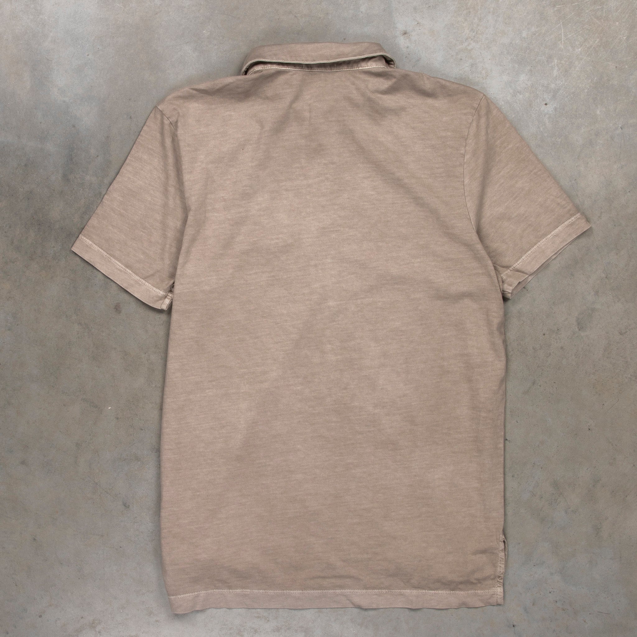 James Perse Revised Polo Concrete