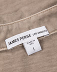 James Perse Revised Polo Concrete