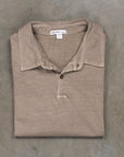James Perse Revised Polo Concrete