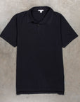 James Perse Revised Standard Polo Deep