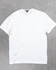 James Perse Brushed Lotus Tee Crew Neck White