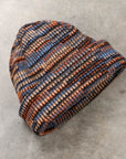 Engineered Garments Blue/Orange Wool Knit Poly Beanie