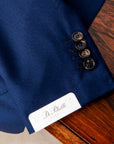 De Petrillo Posillipo Jacket Pure Cashmere Bluette
