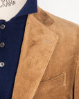 De Petrillo Posillipo Corduroy Jacket Beige Cerbiatto
