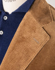 De Petrillo Posillipo Corduroy Jacket Beige Cerbiatto