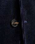 De Petrillo Posillipo Corduroy Jacket Blu Notte