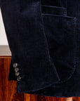 De Petrillo Posillipo Corduroy Jacket Blu Notte