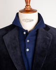 De Petrillo Posillipo Corduroy Jacket Blu Notte